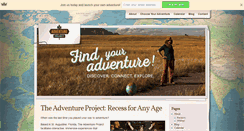 Desktop Screenshot of adventure-project.com